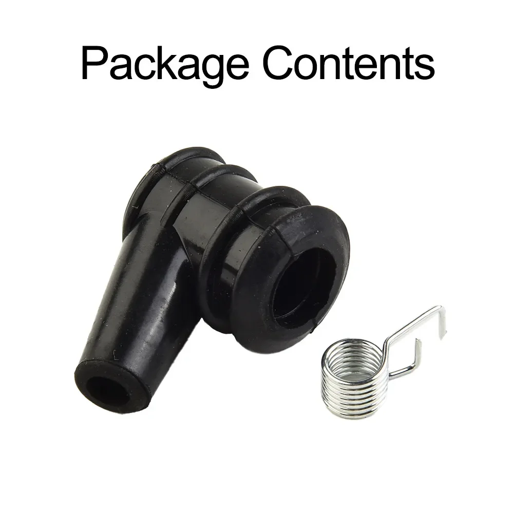 Universal Spark Plug Cap Rubber Ignition Coil Cap & Spring Replacment For /5mm HT Chainsaw Garden Tool Chainsaw Spare Parts/
Universal Spark Plug Cap Rubber Ignition Coil Cap & Spring Replacment For /5mm HT Chainsaw Garden Tool Chainsaw Spare Parts/