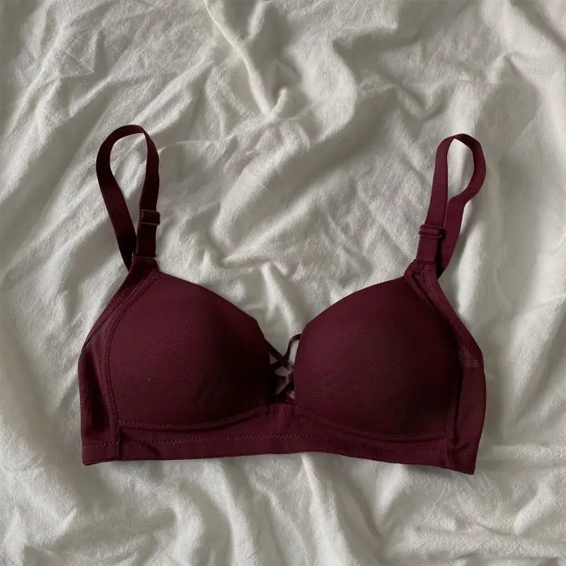 Bras Women Push Up Thin Breathable Comfortable Bra Solid Color Bra Wireless Lingerie
Bras Women Push Up Thin Breathable Comfortable Bra Solid Color Bra Wireless Lingerie