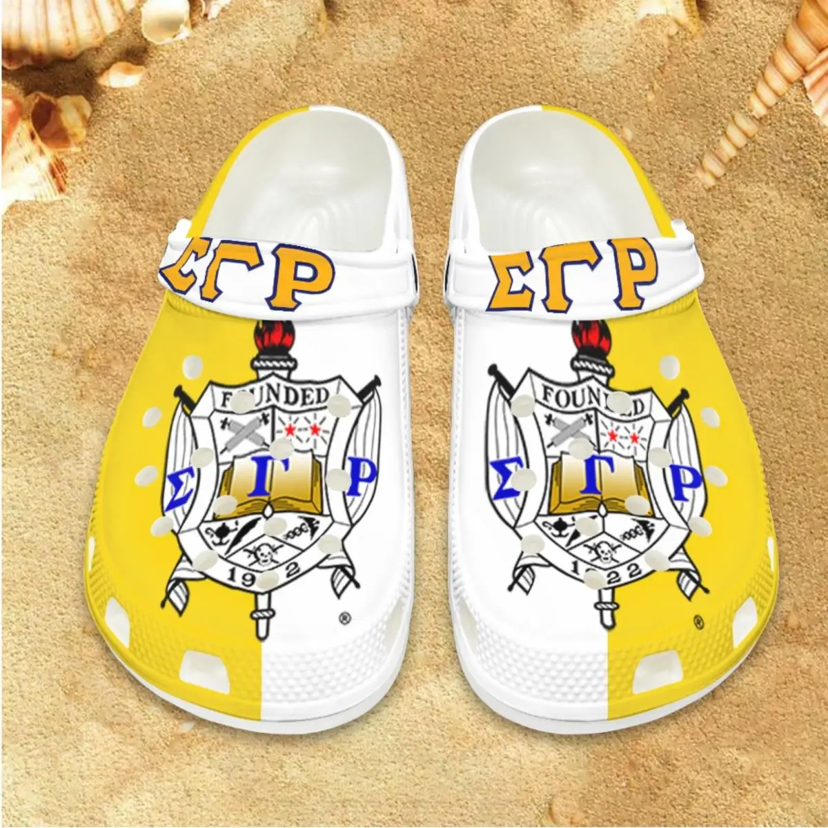Женские летние сандалии Sigma Gamma Rho, дышащие Нескользящие шлепанцы, сандалии для дома, ванной, 2023
Женские летние сандалии Sigma Gamma Rho, дышащие Нескользящие шлепанцы, сандалии для дома, ванной, 2023