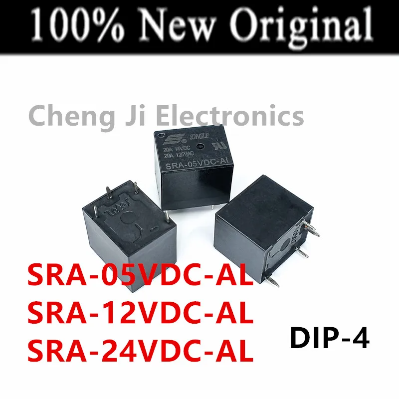 10PCS/Lot SRA-05VDC-AL 、SRA-12VDC-AL 、SRA-24VDC-AL DIP-4 New Original Relay A set of normally open
10PCS/Lot SRA-05VDC-AL 、SRA-12VDC-AL 、SRA-24VDC-AL DIP-4 New Original Relay A set of normally open