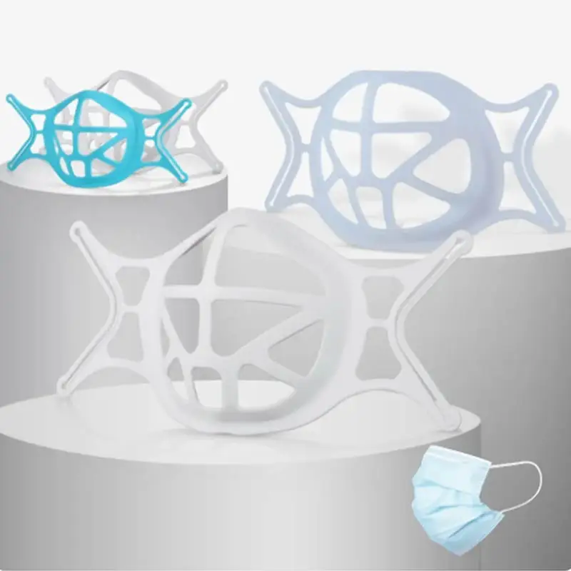 5pcs Reusable Mouth Mask Support Breathing Assist Mask Inner Cushion Bracket Food Grade Silicone 3D Mask Holder Breathable Valve
5pcs Reusable Mouth Mask Support Breathing Assist Mask Inner Cushion Bracket Food Grade Silicone 3D Mask Holder Breathable Valve