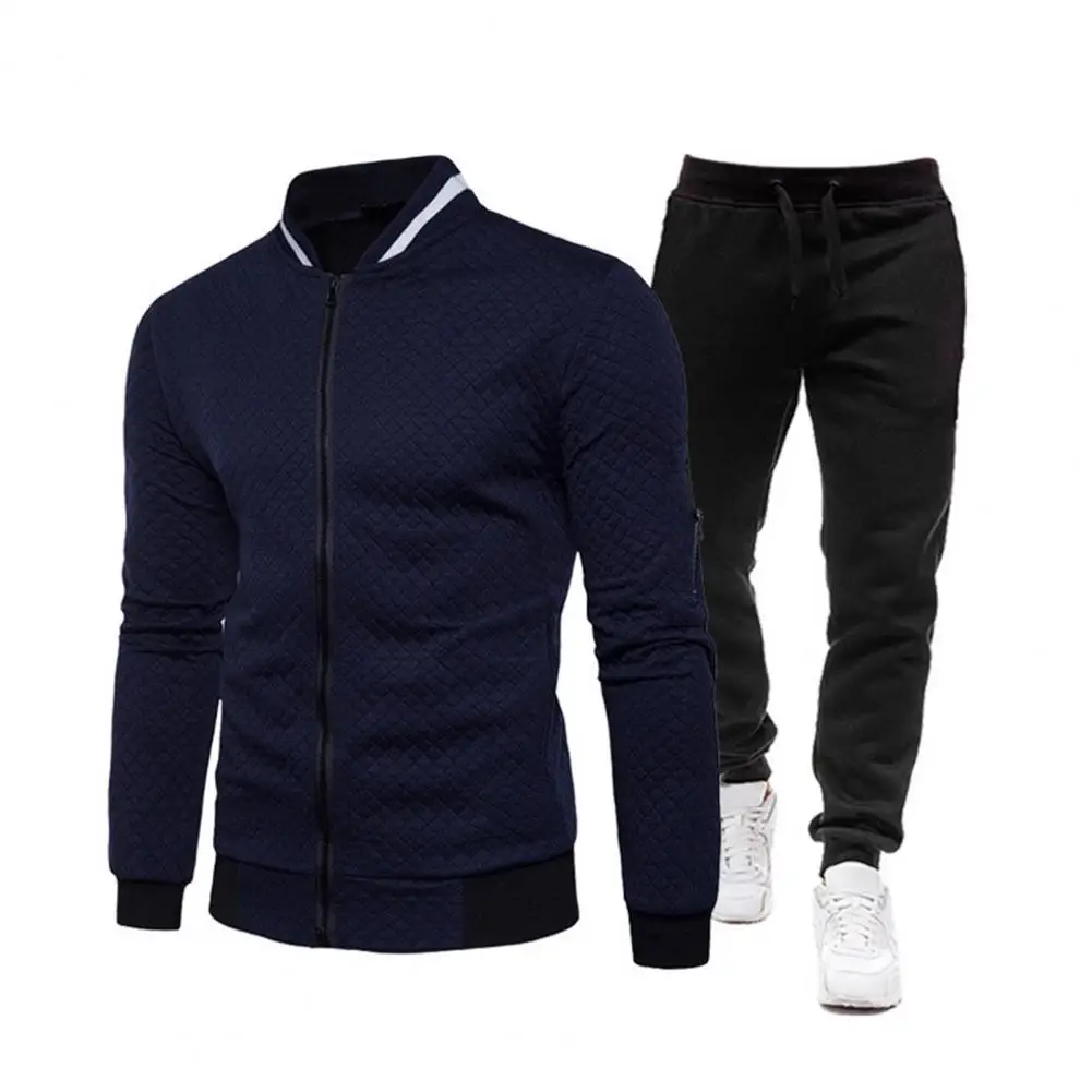 Regular Fit Men Sweatshirt Pants Skin-friendly Men's Fitness Tracksuit Breathable Jacket Elastic Waist Pants Casual Outdoor
Regular Fit Men Sweatshirt Pants Skin-friendly Men's Fitness Tracksuit Breathable Jacket Elastic Waist Pants Casual Outdoor