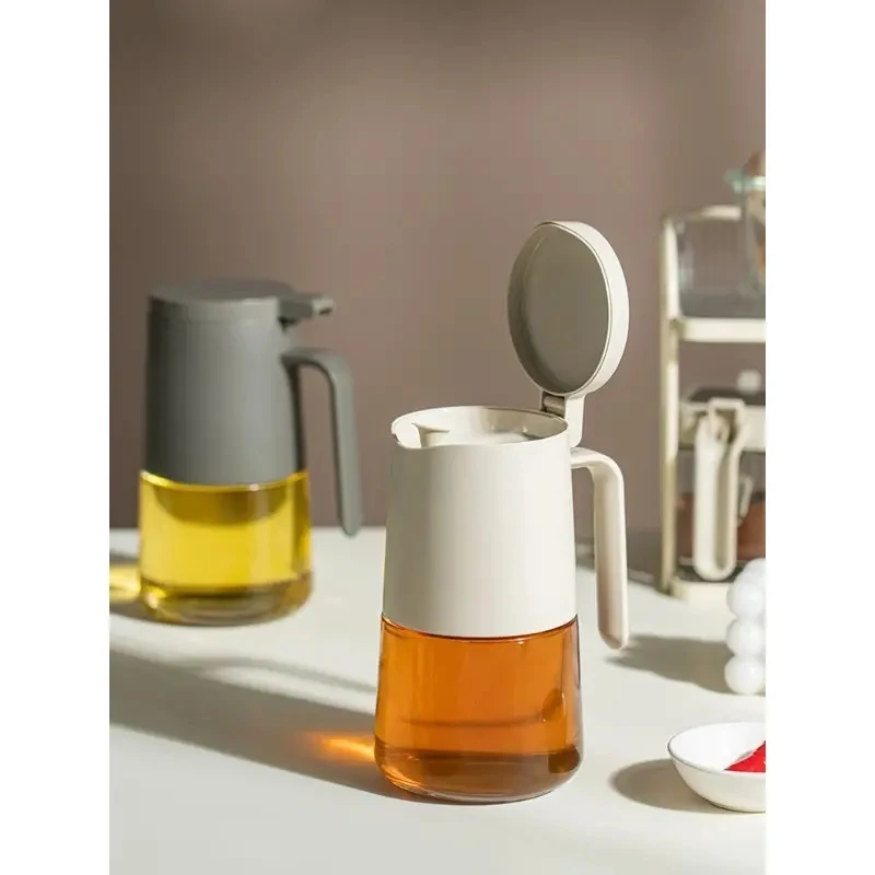 1PC Oil Bottle, Glass Olive Oil Dispenser Bottle, Leak-proof Oil Pot, Storage Oil Bottle, Seasoning Bottle, Vinegar Bottle, Con 
1PC Oil Bottle, Glass Olive Oil Dispenser Bottle, Leak-proof Oil Pot, Storage Oil Bottle, Seasoning Bottle, Vinegar Bottle, Con