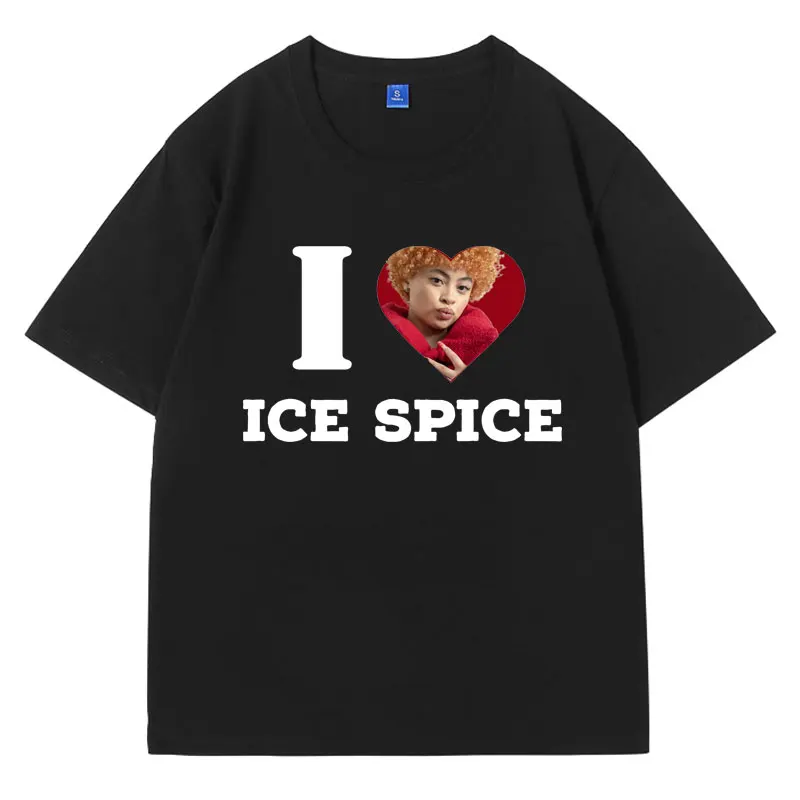 I Love Ice Spice T Shirts Fashion Hip Hop Men Women Y2K T-shirt Casual Oversized High Quality Cotton T Shirt Male Streetwear
I Love Ice Spice T Shirts Fashion Hip Hop Men Women Y2K T-shirt Casual Oversized High Quality Cotton T Shirt Male Streetwear