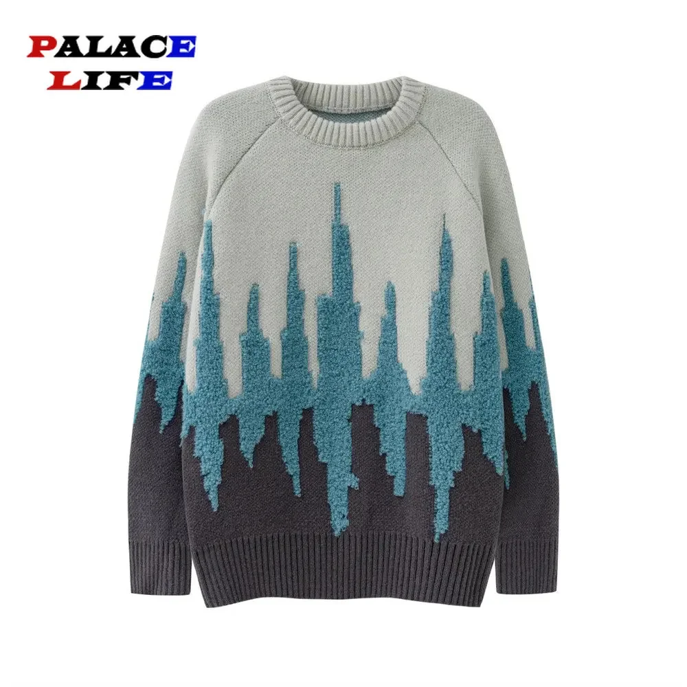 Embroidery Knitted Sweaters Mens Hip Hop Vintage O-Neck Loosed Pullovers Jumpers Unisex Harajuku Thicken Sweater Ropa De Hombre
Embroidery Knitted Sweaters Mens Hip Hop Vintage O-Neck Loosed Pullovers Jumpers Unisex Harajuku Thicken Sweater Ropa De Hombre