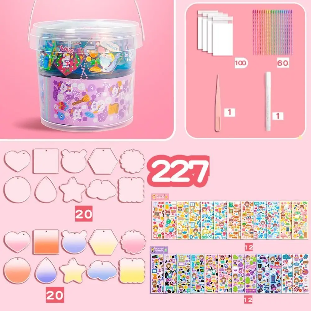 Cartoon Sticker DIY Keychain Making Kit Acrylic Handmade Sticker Set Guka Kawaii Cartoon Gooka Stickers Set Kids Toys
Cartoon Sticker DIY Keychain Making Kit Acrylic Handmade Sticker Set Guka Kawaii Cartoon Gooka Stickers Set Kids Toys