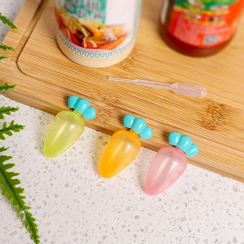 3Pcs Mini Seasoning Sauce Bottle Portable Tomato Ketchup Bottle Salad Dressing Container Pot for Bento Lunch Box Kitchen Jar
3Pcs Mini Seasoning Sauce Bottle Portable Tomato Ketchup Bottle Salad Dressing Container Pot for Bento Lunch Box Kitchen Jar