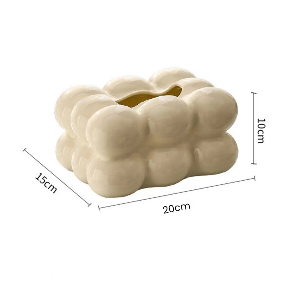 Useful Tissue Box Holder Rectangular Tissue Case Large Opening Marshmallow Shape Napkin Holder Box Dust-proof
Useful Tissue Box Holder Rectangular Tissue Case Large Opening Marshmallow Shape Napkin Holder Box Dust-proof