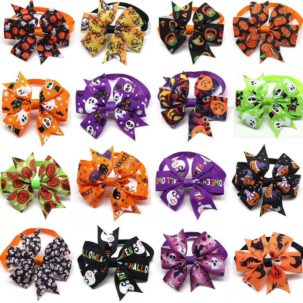 500pcs Halloween Dog Bow Tie Skull Pet Products Pet Dog Bowtie Cute Bowknot Dog Pet Cat Holiday Supplies Dog Accessories
500pcs Halloween Dog Bow Tie Skull Pet Products Pet Dog Bowtie Cute Bowknot Dog Pet Cat Holiday Supplies Dog Accessories