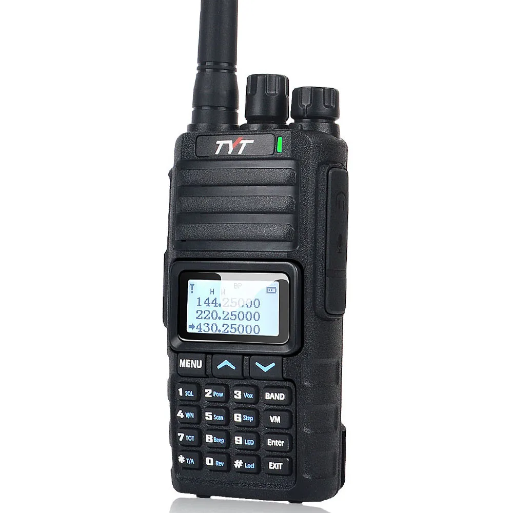 

TYT TH-350 Tri-band Walkie Talkie 136-174MHZ 220-260MHZ 400-470MHZ FM Transceiver 5W Ham Radio Wireless Communicaiton