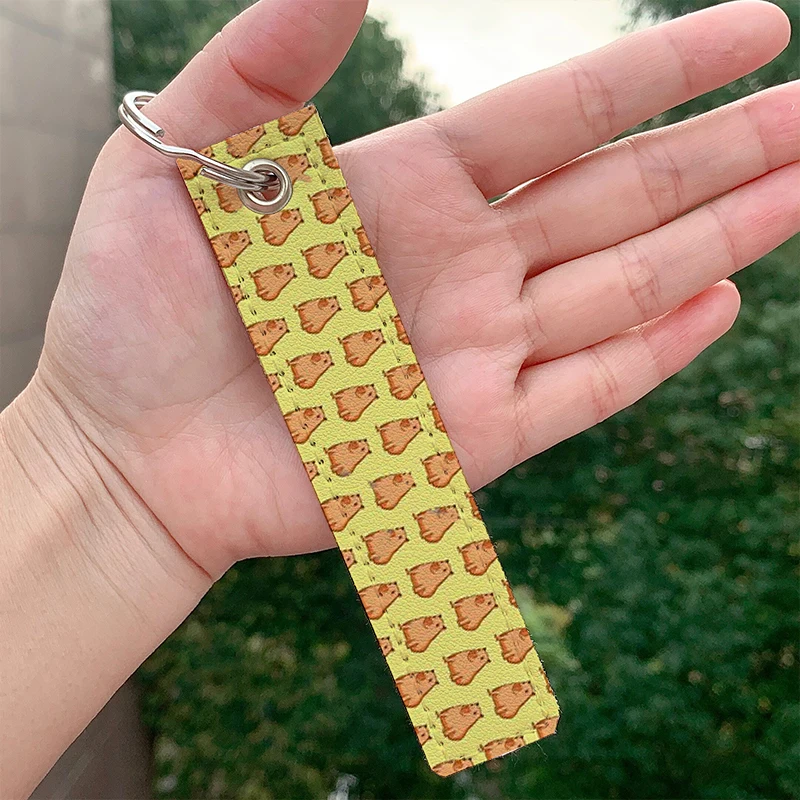 Fashion Capybaras Cute Capybara Keychain Strap Keyrings Hanging Holder Bag Car Wallet Trinket Keychain Hanging Bag Accessories
Fashion Capybaras Cute Capybara Keychain Strap Keyrings Hanging Holder Bag Car Wallet Trinket Keychain Hanging Bag Accessories