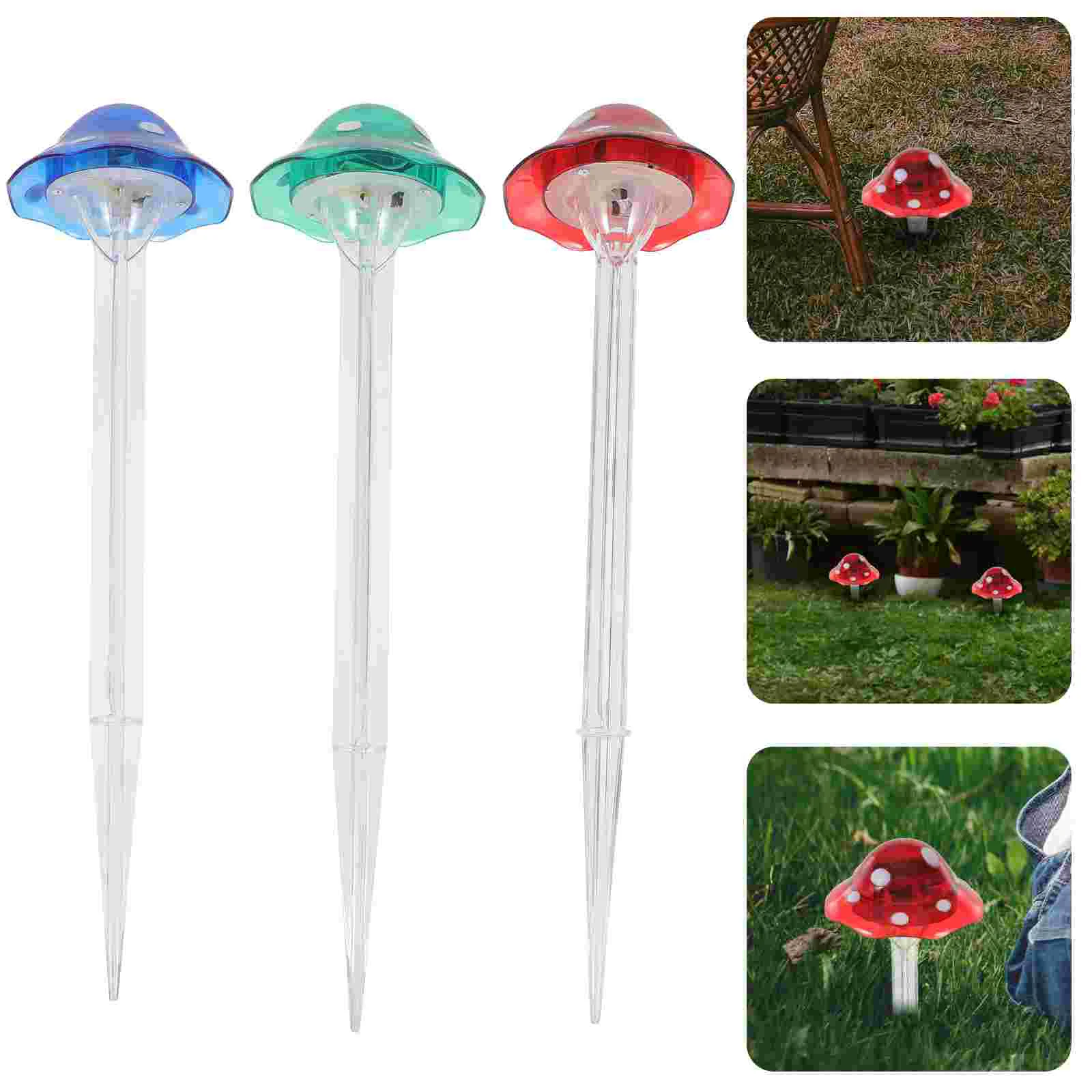 6 Pcs LED Solar Lawn Mushroom Light Lights Outdoor Yard Garden Patio for Plastic outside Waterproof
6 Pcs LED Solar Lawn Mushroom Light Lights Outdoor Yard Garden Patio for Plastic outside Waterproof