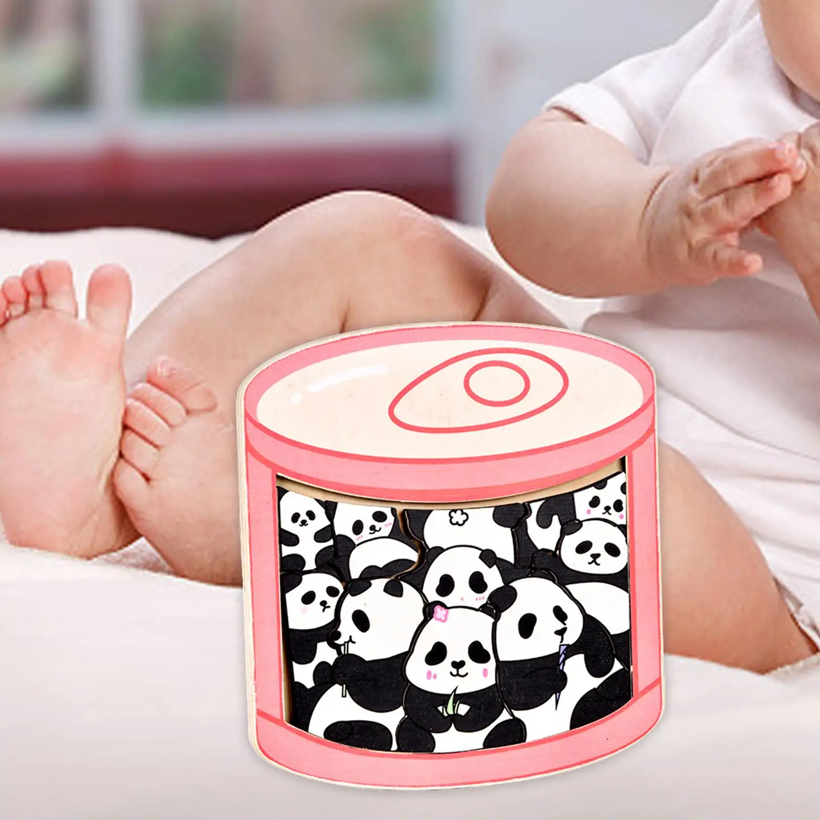 Panda Jigsaw Puzzles Montessori Decoration Birthday Gift Wooden Fine Motor Skill Canned Christmas Present Animal Jigsaw Puzzle
Panda Jigsaw Puzzles Montessori Decoration Birthday Gift Wooden Fine Motor Skill Canned Christmas Present Animal Jigsaw Puzzle