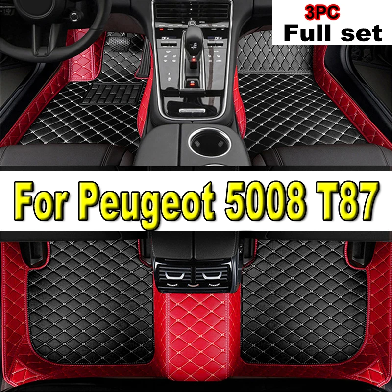 Car Floor Mats For Peugeot 5008 P87 MK2 2017~2023 Pad Luxury Leather Mat Carpets Durable Rugs Set Interior Parts Car Accessories
Car Floor Mats For Peugeot 5008 P87 MK2 2017~2023 Pad Luxury Leather Mat Carpets Durable Rugs Set Interior Parts Car Accessories