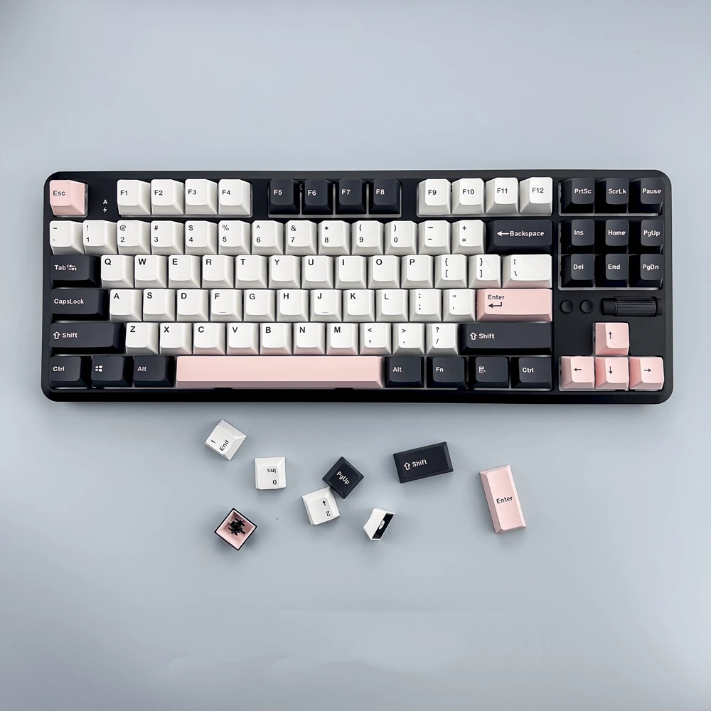 

135 Keys/set GMK Olivia Keycaps PBT Double Shot Key Caps OEM Profile Keycap For 61 64 68 84 87 96 980 104 108 Keyboards