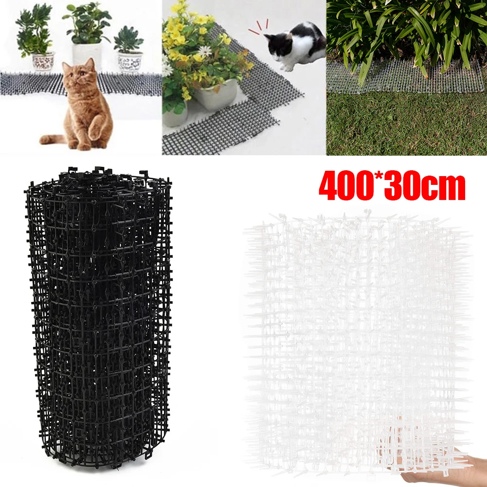 1PCS 400x30 Cm Cat Scat Mat Repellent Mat Anti-Cat With Prickle Strips Spikes Straps Keep Cat Dog Away Digging Pest Control
1PCS 400x30 Cm Cat Scat Mat Repellent Mat Anti-Cat With Prickle Strips Spikes Straps Keep Cat Dog Away Digging Pest Control