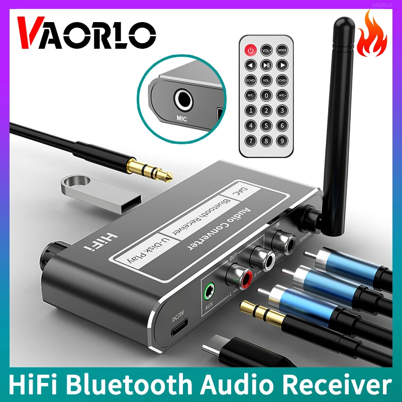 HIFI Bluetooth 5,2 аудио приемник DAC коаксиальный цифро-аналоговый преобразователь 3,5 мм AUX RCA Mic u-диск Jack стерео беспроводной адаптер
HIFI Bluetooth 5,2 аудио приемник DAC коаксиальный цифро-аналоговый преобразователь 3,5 мм AUX RCA Mic u-диск Jack стерео беспроводной адаптер
