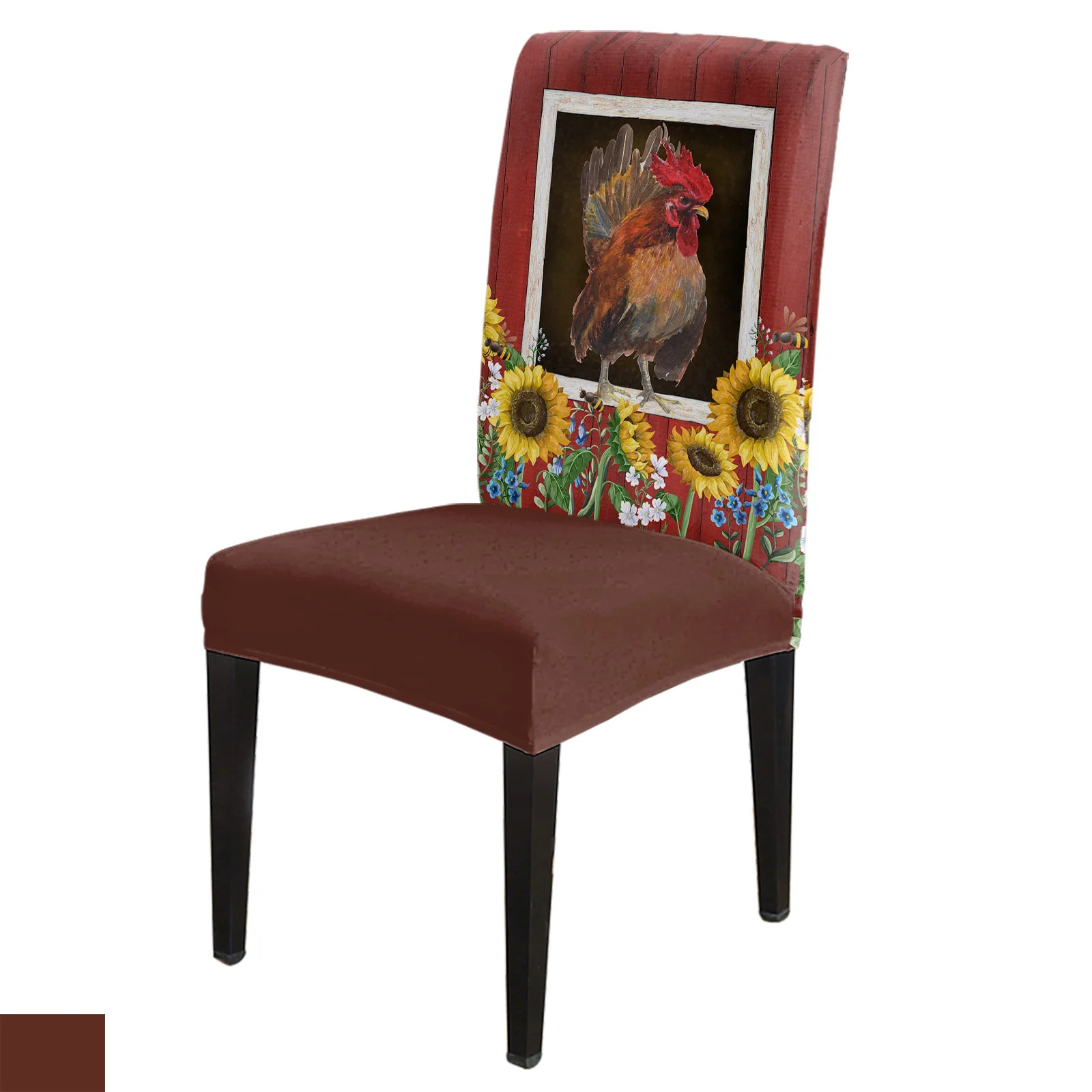 Farm Barn Chicken Sunflower Dining Chair Cover 4/6/8PCS Spandex Elastic Chair Slipcover Case for Wedding Home Dining Room
Farm Barn Chicken Sunflower Dining Chair Cover 4/6/8PCS Spandex Elastic Chair Slipcover Case for Wedding Home Dining Room