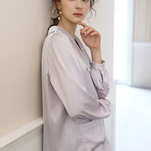Long-sleeved Cute and Sweet Autumn and Winter New Solid Color Wild Casual Fashion Trend Loose Simple Retro Ice Silk Pajamas
Long-sleeved Cute and Sweet Autumn and Winter New Solid Color Wild Casual Fashion Trend Loose Simple Retro Ice Silk Pajamas
