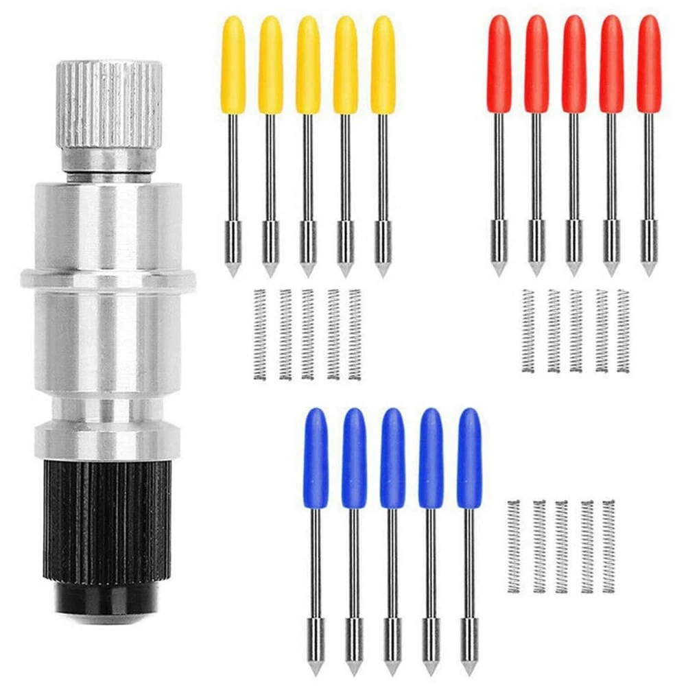 30 Pcs 30/45/60 Degree Blade Vinyl Cutter Plotter Cutting Blades for CB09 CB09U Graphtec with Blade Holder Base
30 Pcs 30/45/60 Degree Blade Vinyl Cutter Plotter Cutting Blades for CB09 CB09U Graphtec with Blade Holder Base