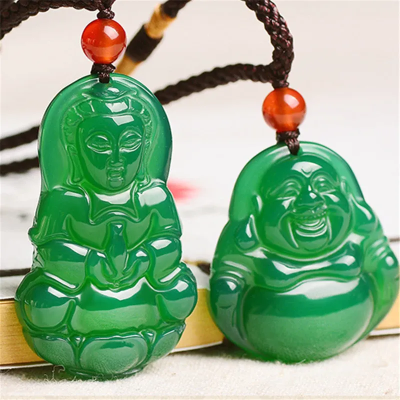 Genuine Natural Green Chalcedony Buddha Jade Pendant Women Men Real Chinese Jades Stone Guanyin Pendants Accessories Jewellery
Genuine Natural Green Chalcedony Buddha Jade Pendant Women Men Real Chinese Jades Stone Guanyin Pendants Accessories Jewellery