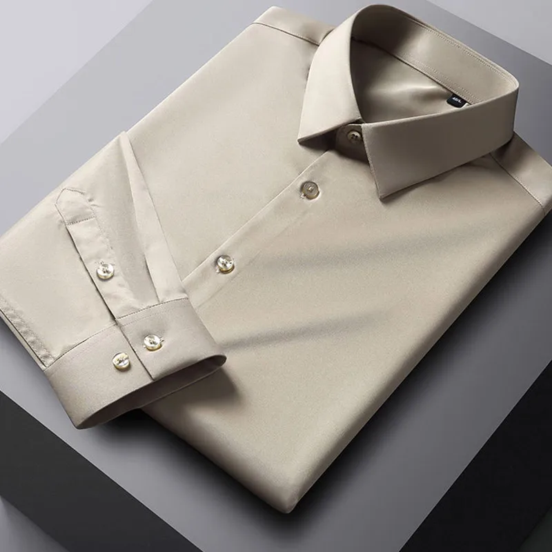 Spring Elegant Fashion Harajuku Slim Fit Male Clothes Loose Casual All Match Tops Square Neck Solid Button Long Sleeve Blusa
Spring Elegant Fashion Harajuku Slim Fit Male Clothes Loose Casual All Match Tops Square Neck Solid Button Long Sleeve Blusa