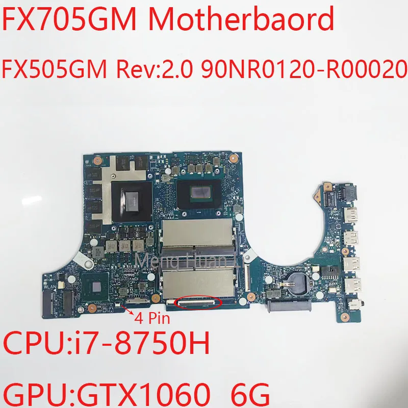Материнская плата FX705 90NR0120-R00020 FX705GM материнская плата FX505GM рев: 2,0 для ASUS TUF FX705GM процессор ноутбука: i7-8750H GPU:GTX1060 6G
Материнская плата FX705 90NR0120-R00020 FX705GM материнская плата FX505GM рев: 2,0 для ASUS TUF FX705GM процессор ноутбука: i7-8750H GPU:GTX1060 6G