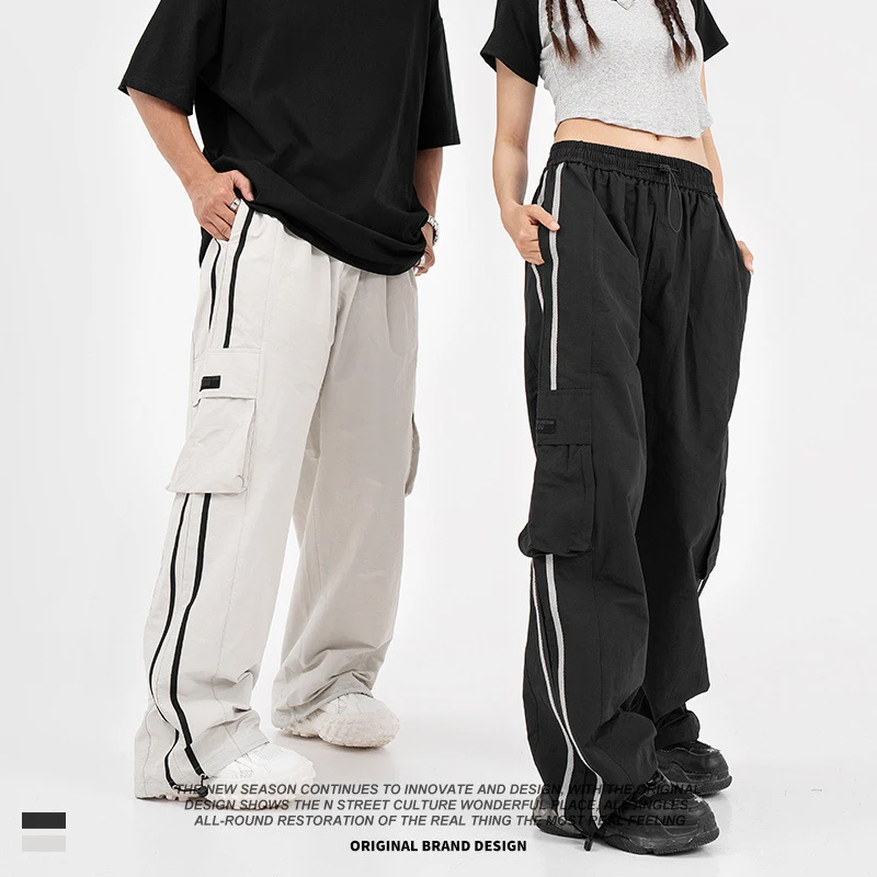 HOUZHOU Baggy Cargo Pants Men Vintage Oversize Joggers Harajuku Streetwear Sweatpants Wide Leg Trousers Male Unisex American
HOUZHOU Baggy Cargo Pants Men Vintage Oversize Joggers Harajuku Streetwear Sweatpants Wide Leg Trousers Male Unisex American