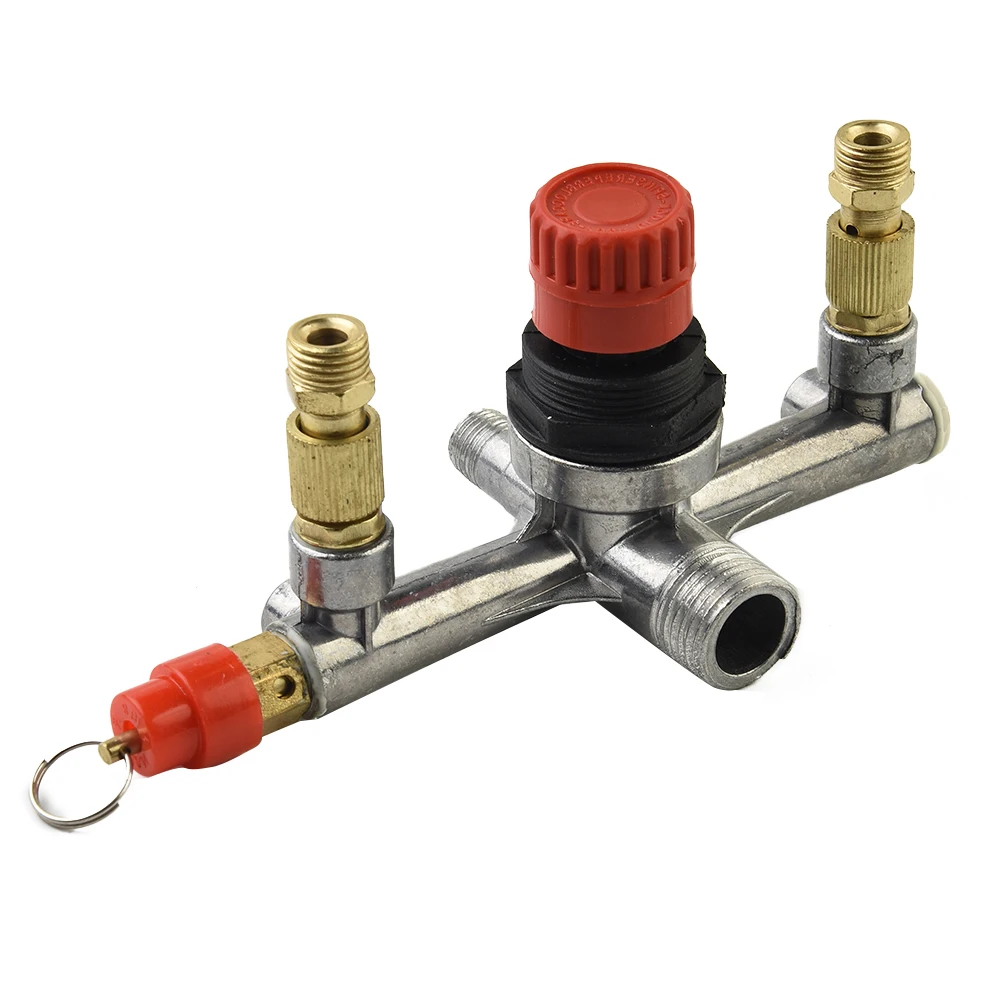 Air Compressor Switch Pump Parts Aluminum bracket Power Push-pull valves Red cap Regulator Safety Tool Workshop
Air Compressor Switch Pump Parts Aluminum bracket Power Push-pull valves Red cap Regulator Safety Tool Workshop