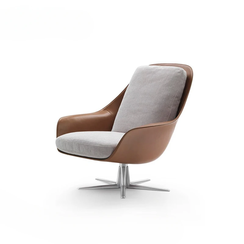 Nordic modern light luxury style living room, balcony lounger, office council chair, leather swivel chair
Nordic modern light luxury style living room, balcony lounger, office council chair, leather swivel chair