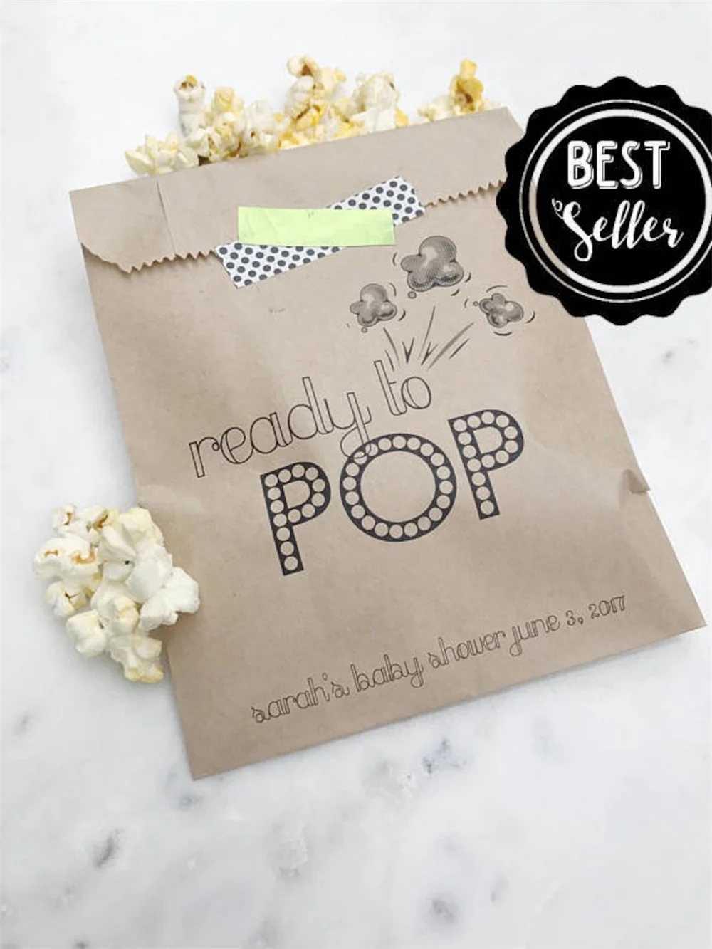 25 шт. готовых к POP! Детские сумочки для душа-коллекция детских сумок для душа-сумочки для попкорна-изготовленные на заказ пакеты из крафт-коричневой бумаги B 
25 шт. готовых к POP! Детские сумочки для душа-коллекция детских сумок для душа-сумочки для попкорна-изготовленные на заказ пакеты из крафт-коричневой бумаги B