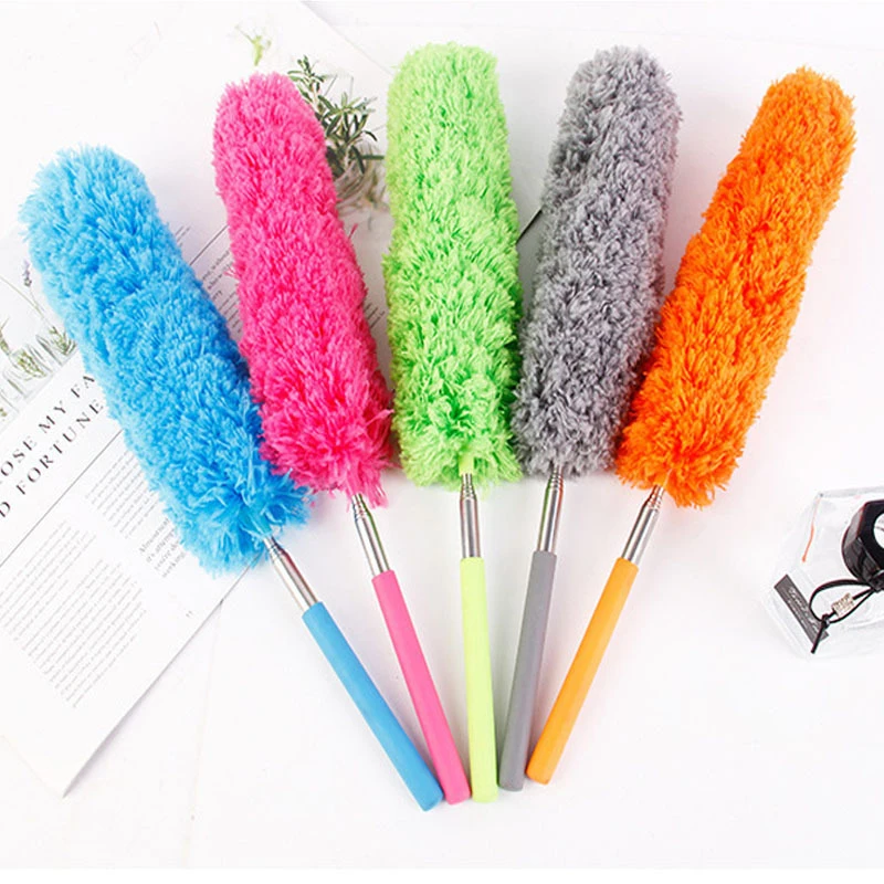 Electrostatic Dust Duster Telescopic Flexible Stainless Steel Household Feather Duster Cleaning Tool Microfiber Dust Brush
Electrostatic Dust Duster Telescopic Flexible Stainless Steel Household Feather Duster Cleaning Tool Microfiber Dust Brush