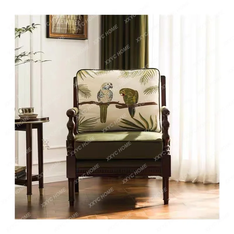 European-Style Small Apartment High Back Lounge Chair Modern Minimalist Living Room Chair
European-Style Small Apartment High Back Lounge Chair Modern Minimalist Living Room Chair
