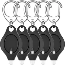 D5 5 Pack Mini Keychain Powerful Flashlight Ultra Bright LED Key Ring edc Light Torch Black Torch Self-defense headlamp Lamp
D5 5 Pack Mini Keychain Powerful Flashlight Ultra Bright LED Key Ring edc Light Torch Black Torch Self-defense headlamp Lamp