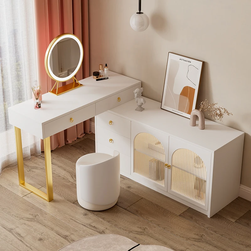 White Woman Dressing Table Drawer Modern Bedroom Dressing Table Luxury Nordic Storage Tocador Maquillaje Comfortable Furnitures
White Woman Dressing Table Drawer Modern Bedroom Dressing Table Luxury Nordic Storage Tocador Maquillaje Comfortable Furnitures