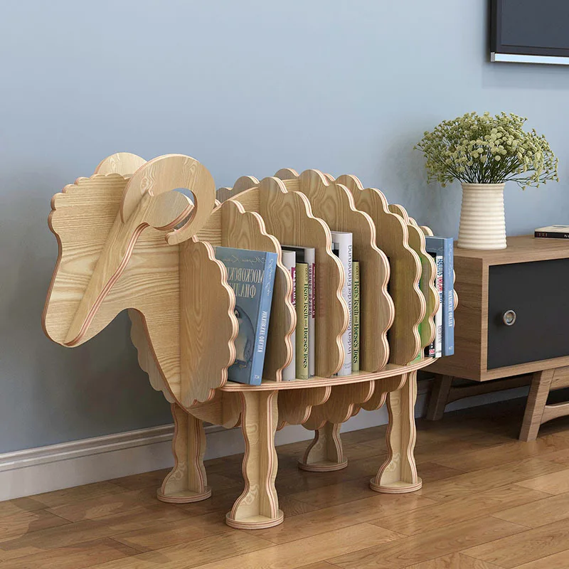 Nordic animal shape bookshelf simple children's table student floor bookshelf shelf shelf flower shop window decorative shelf
Nordic animal shape bookshelf simple children's table student floor bookshelf shelf shelf flower shop window decorative shelf