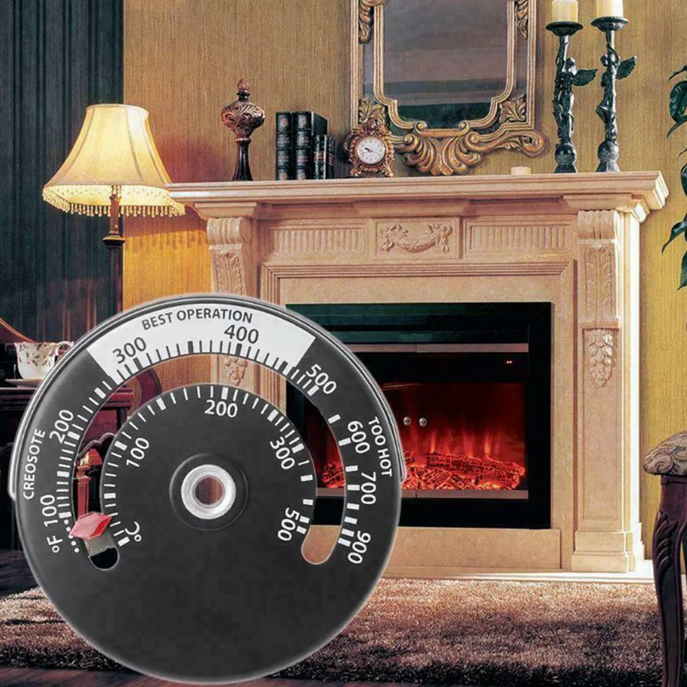 

Монитор температуры, термометр, термометр для камина, тепловая трубка, магнитный датчик, 6,3 см * 0,9 см, алюминиевый сплав