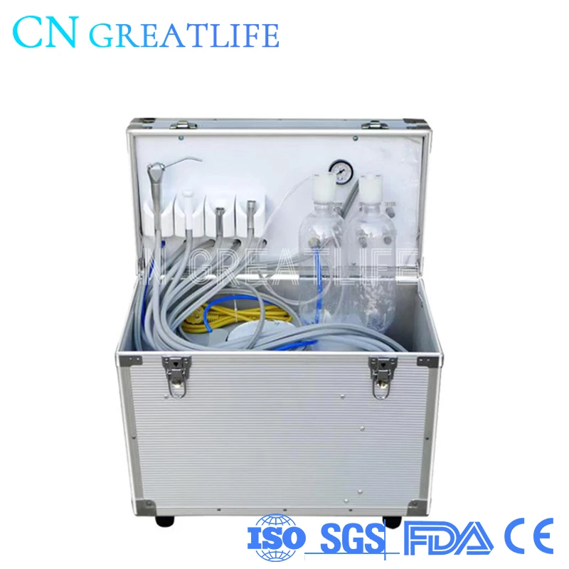 GreatLife Dent All in One Mobile Dental Portable Turbine Unit Portable Dental Unit Portable Dental Unit
GreatLife Dent All in One Mobile Dental Portable Turbine Unit Portable Dental Unit Portable Dental Unit