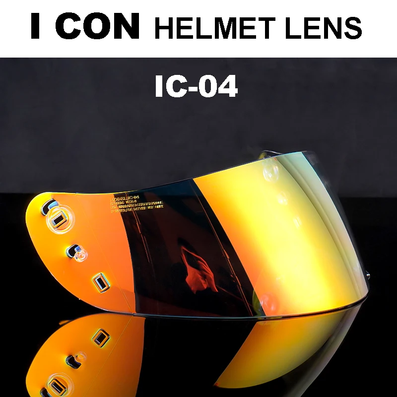 IC-04 Motorcycle Helmet Visor Fit For ICON Airmade Airform Model Glasses Clear At Night Motorbike Anti-UV Motocross Helmet Lens
IC-04 Motorcycle Helmet Visor Fit For ICON Airmade Airform Model Glasses Clear At Night Motorbike Anti-UV Motocross Helmet Lens