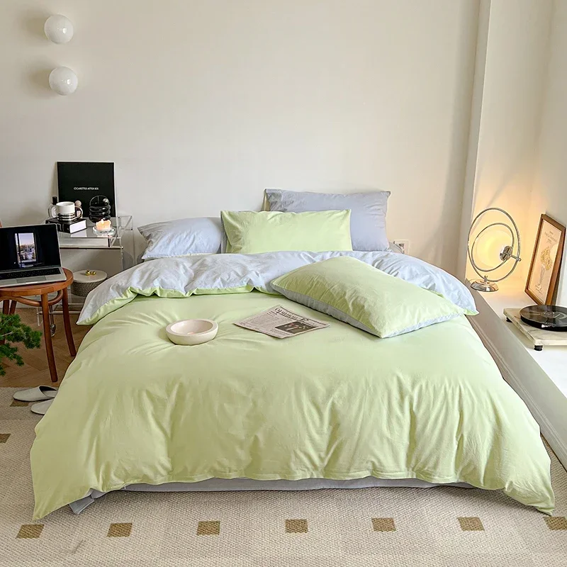 100% Cotton Comforter Covers Pillowcase Bedding Set Custom Size No Sheets Duvet Cover Set Double Skin Friendly Quilt Cover Set
100% Cotton Comforter Covers Pillowcase Bedding Set Custom Size No Sheets Duvet Cover Set Double Skin Friendly Quilt Cover Set