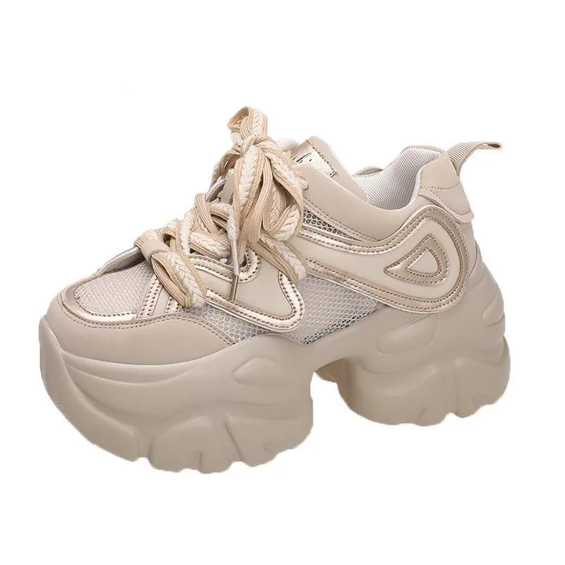 Women Chunky Sneakers Breathable Mesh Casual Shoes 8CM Wedge Heels Platform Shoes 2023 Autumn Chaussures Femme Sports Dad Shoes
Women Chunky Sneakers Breathable Mesh Casual Shoes 8CM Wedge Heels Platform Shoes 2023 Autumn Chaussures Femme Sports Dad Shoes