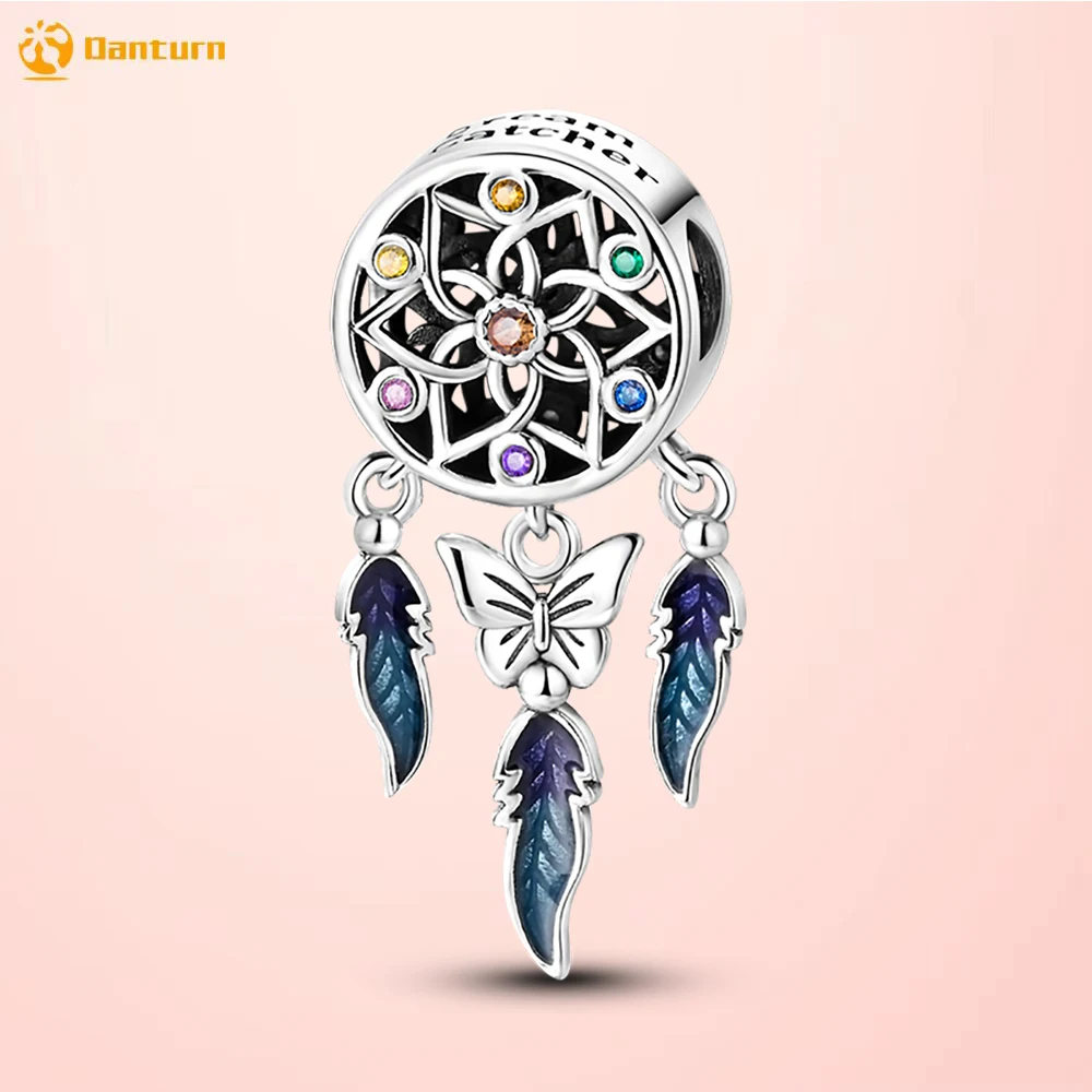 Danturn 925 Sterling Silver Beads Butterfly Dreamcatcher Dangle fit Original Pandora Bracelets for Women Jewelry Making Gift
Danturn 925 Sterling Silver Beads Butterfly Dreamcatcher Dangle fit Original Pandora Bracelets for Women Jewelry Making Gift