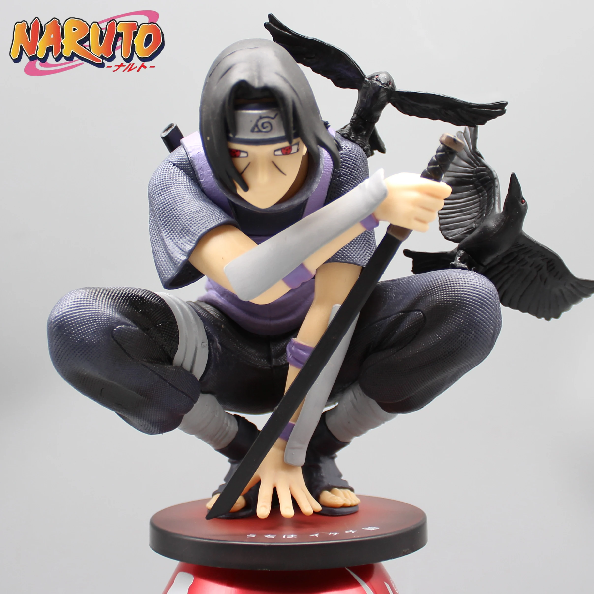 

15 см аниме-фигурка Наруто GK Uchiha Itachi Tsukuyomi Crow манга статуя ПВХ экшн-фигурка Коллекционная модель кукла подарок