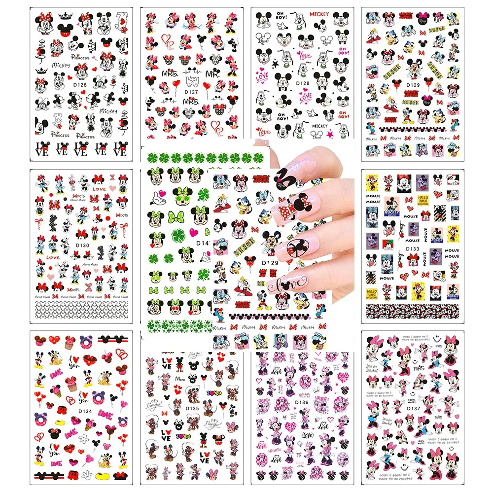 1PCS Disney New Cartoon 3D Adhesive Nail Sticker Nail Art Supplies Cute Mickey Minnie Stitch Nail Decoration Decals DIY Stickers
1PCS Disney New Cartoon 3D Adhesive Nail Sticker Nail Art Supplies Cute Mickey Minnie Stitch Nail Decoration Decals DIY Stickers