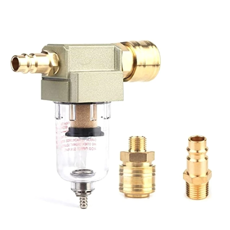 

1/4 Inch Compressed Air Filter Oil and Water Separator Pressure Regulator for Compressor Filter Pneumatic Component DropShipping