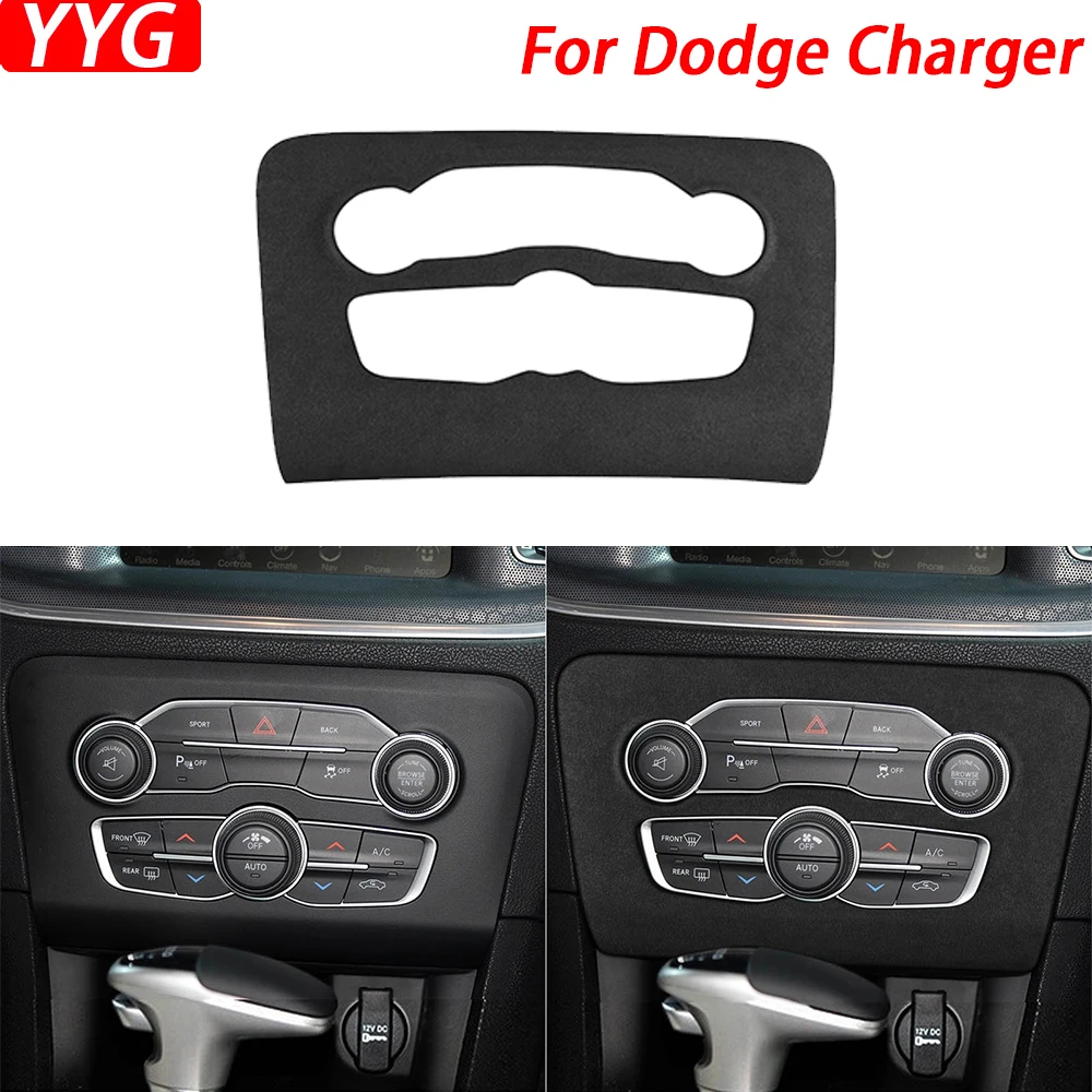 Для Dodge Charger 2016-2021 черная замшевая центральная консоль панель кондиционирования воздуха отделочная крышка аксессуары для модификации интерьера автомобиля
Для Dodge Charger 2016-2021 черная замшевая центральная консоль панель кондиционирования воздуха отделочная крышка аксессуары для модификации интерьера автомобиля