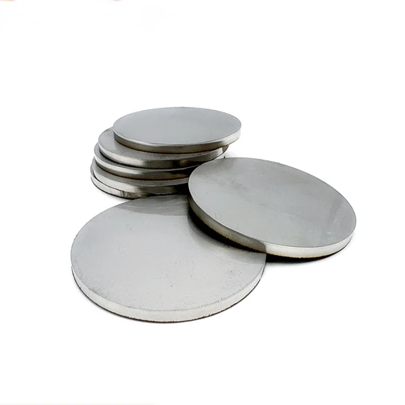 

304 Stainless Steel Round Plate Circular Sheet 304 Disc Round Disk Thickness 0.6/0.8/1/1.5/2.0MM Diameter 50MM-400MM