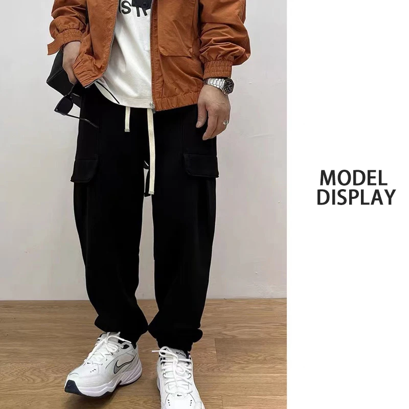 

Workwear Pants Men's Loose Fitting Sanitary Pants Autumn Thickened Casual Pants Small Leg Pants Spring Autumn Pants Men's Pants