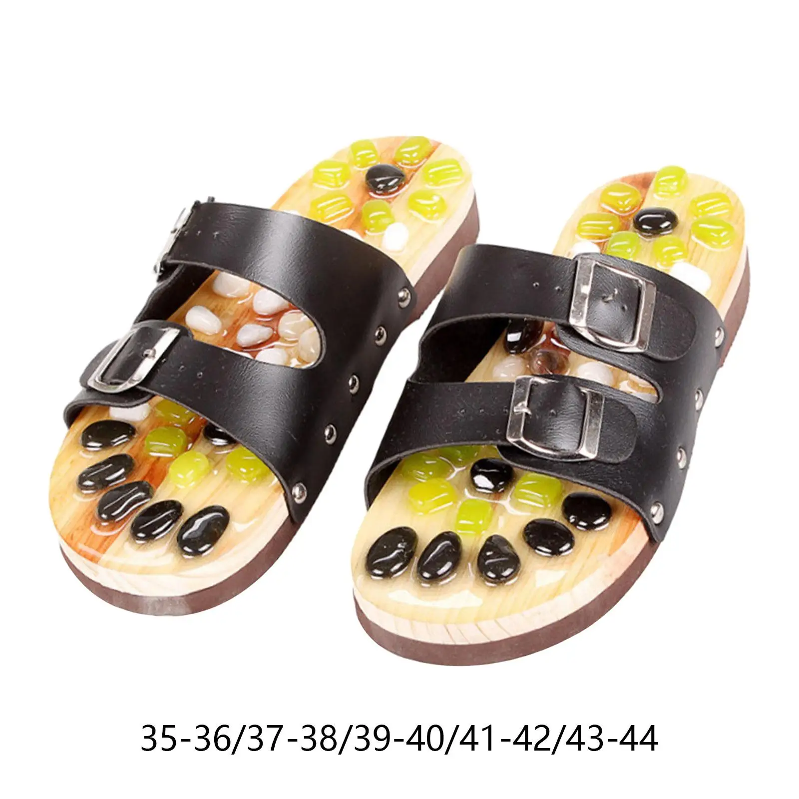 Acupressure Massage Slippers Casual with Natural Stone for Adults Elderly Creative Gifts Non Slip Comfortable Sandals Adjustable
Acupressure Massage Slippers Casual with Natural Stone for Adults Elderly Creative Gifts Non Slip Comfortable Sandals Adjustable