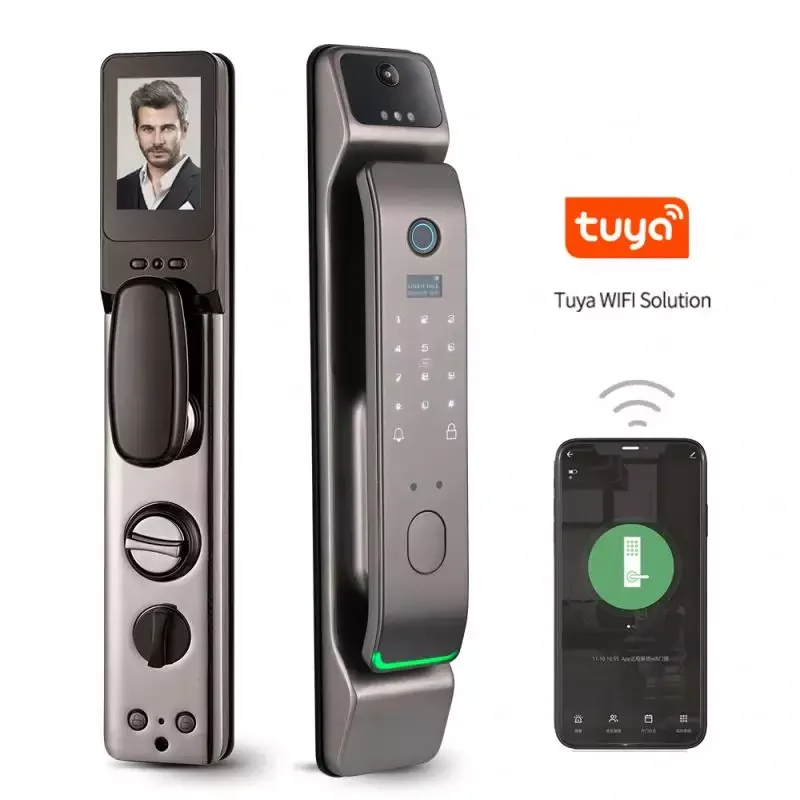 KDS2 3D Face Recognition Door Lock Smart Locks for Front Door Home Electronics Remote Control Lock Cadenas Empreinte Digitale
KDS2 3D Face Recognition Door Lock Smart Locks for Front Door Home Electronics Remote Control Lock Cadenas Empreinte Digitale